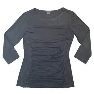 Theory Skyla Ruched Front Top